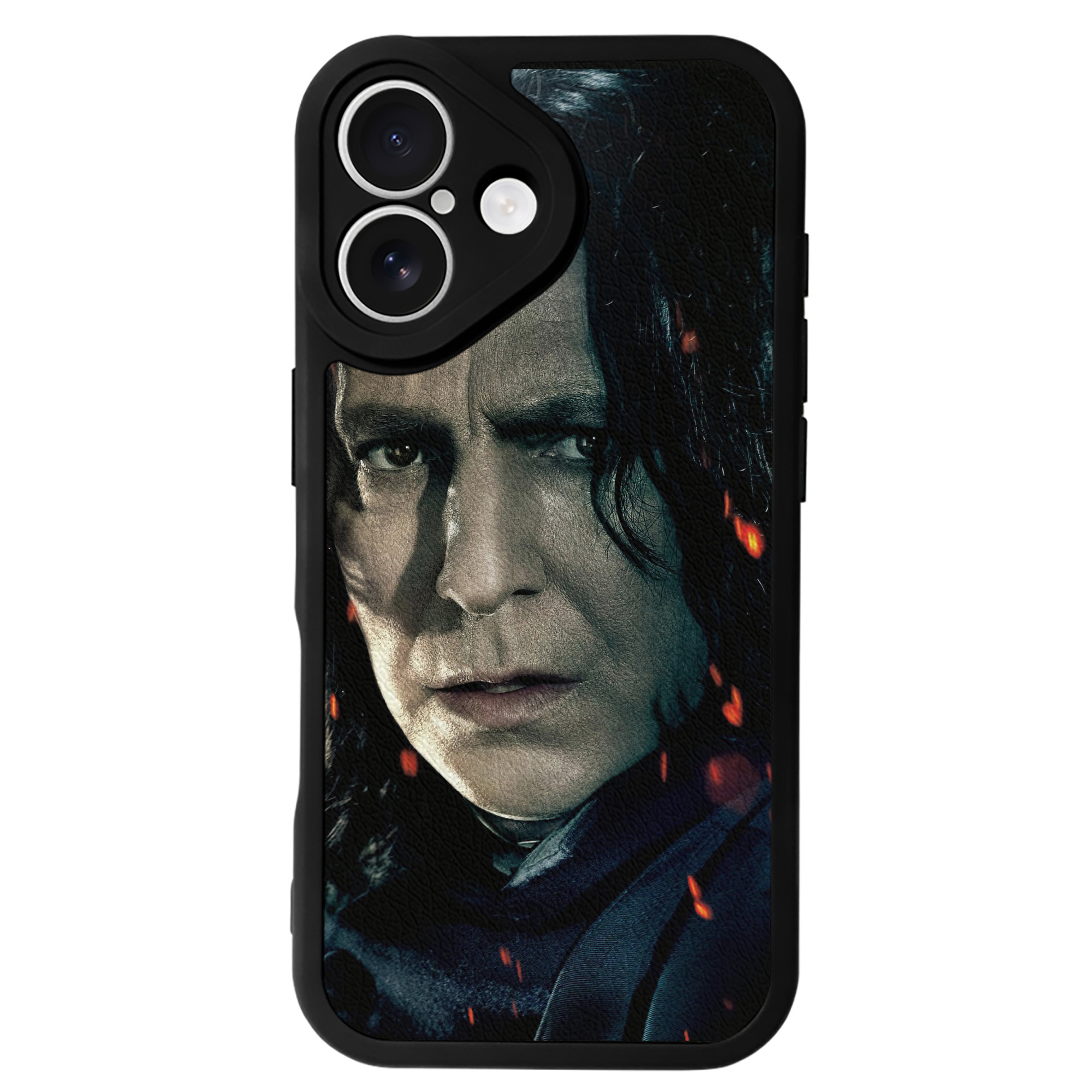 （画像用） Harry Potter ハリー・ポッターシリーズ 【iPhone 16シリーズ対応】シリコンスマホケース（レザー調） 材質：シリコン